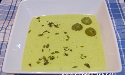 Crema fría de calabacín (o gazpacho)